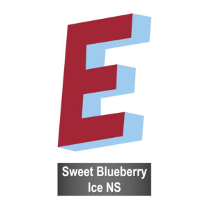 E e-liquid_Sweet_Blueberry_Ice_NS