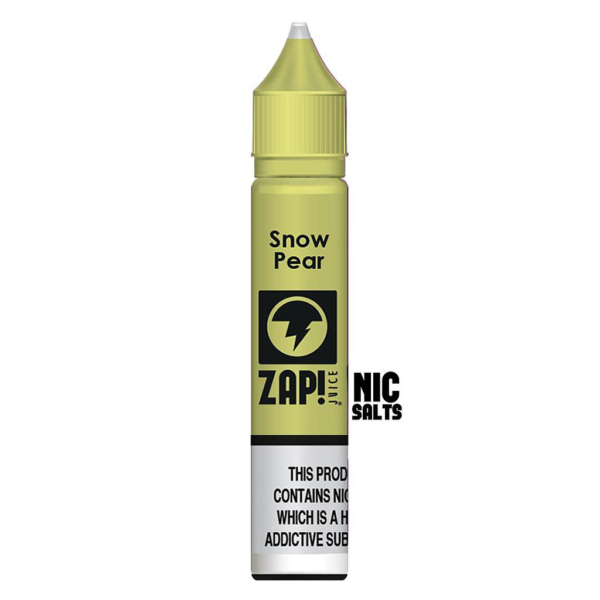 Zap! Snow Pear Nic Salt